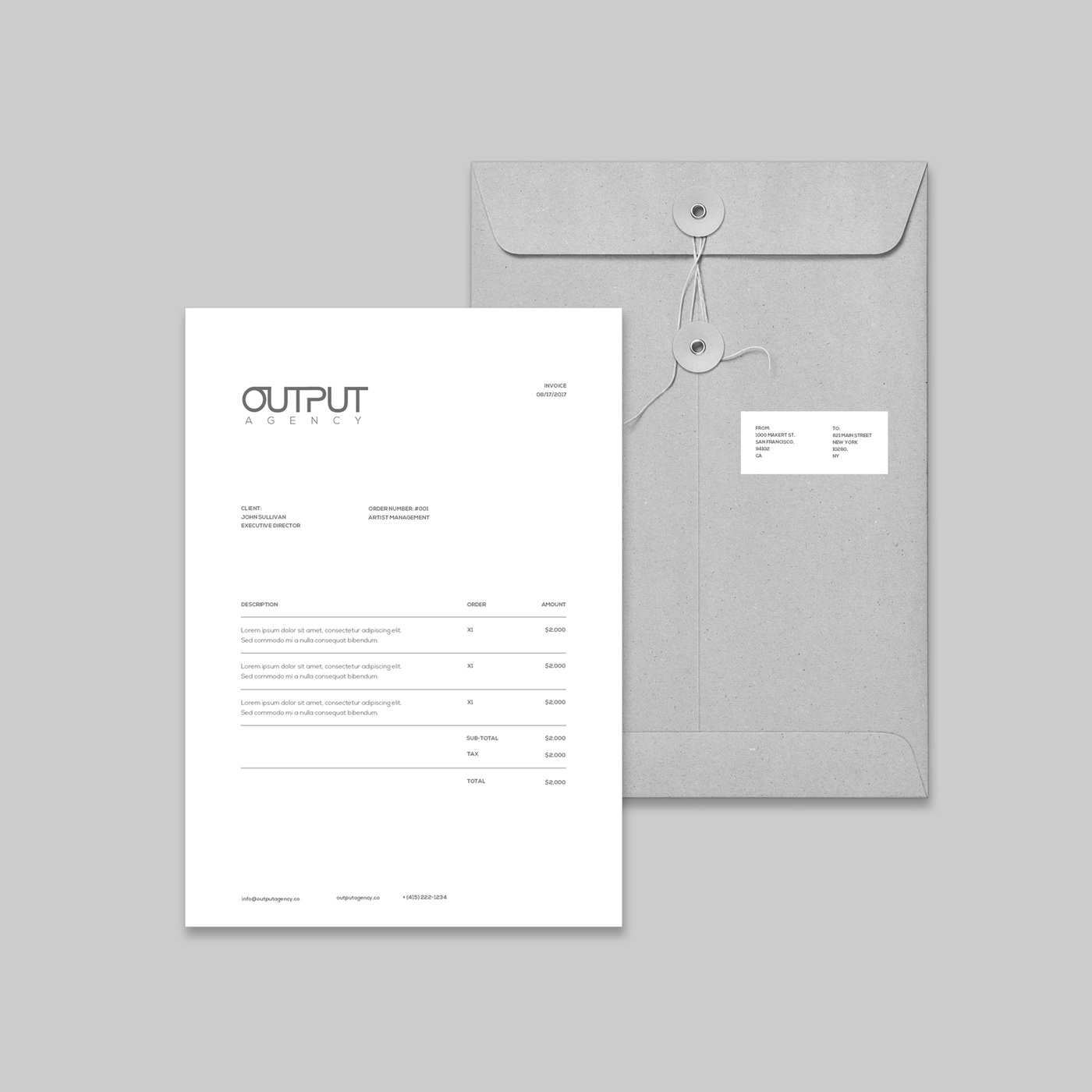 Output Agency